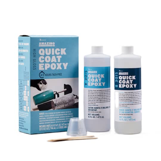 8 Pack: Alumilite™ 32oz. High Gloss Amazing Quick Coat Epoxy